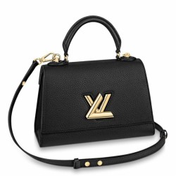 Fake Louis Vuitton Twist One Handle PM Bag Black M57093 Replica