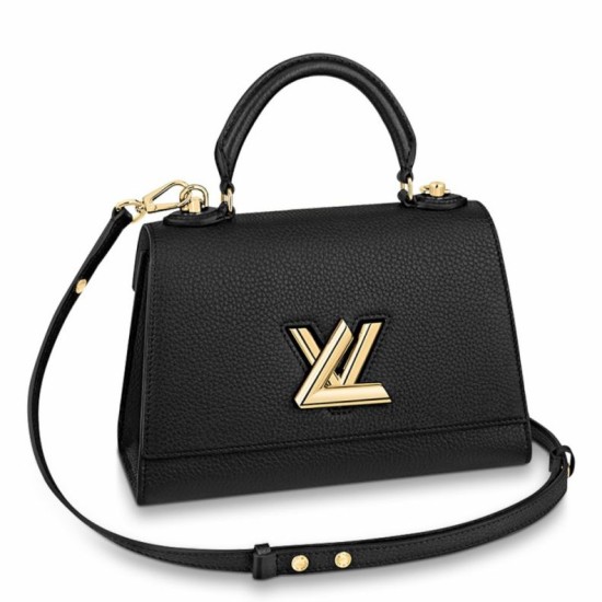 Replica Louis Vuitton Twist One Handle PM Bag Black M57093 Fake Louis Vuitton Twist One Handle PM Bag Black M57093 Replica
