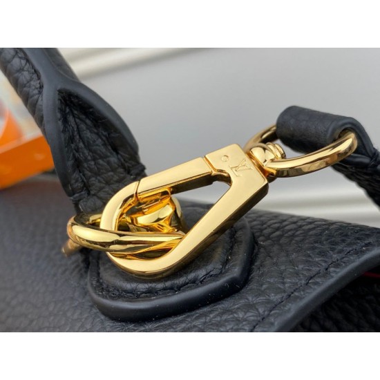 Replica Louis Vuitton Twist One Handle PM Bag Black M57093 Fake Louis Vuitton Twist One Handle PM Bag Black M57093 Replica