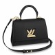 Replica Louis Vuitton Twist One Handle PM Bag Black M57093 Fake Louis Vuitton Twist One Handle PM Bag Black M57093 Replica