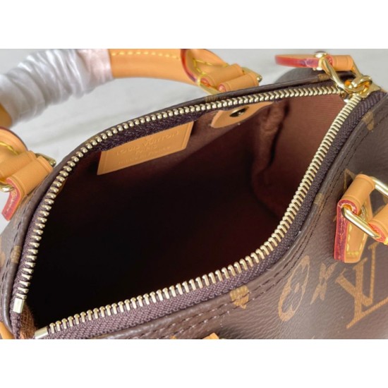 Replica Louis Vuitton Nano Speedy Bag Monogram M81085 Fake Louis Vuitton Nano Speedy Bag Monogram M81085 Replica