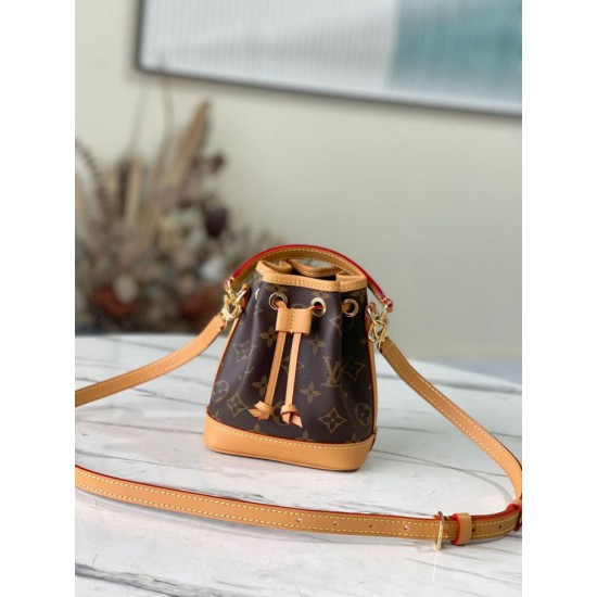 Replica Louis Vuitton Nano Noe Bag Monogram M81266 Fake Louis Vuitton Nano Noe Bag Monogram M81266 Replica