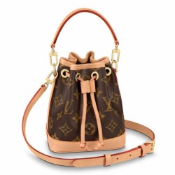 Fake Louis Vuitton Nano Noe Bag Monogram M81266 Replica