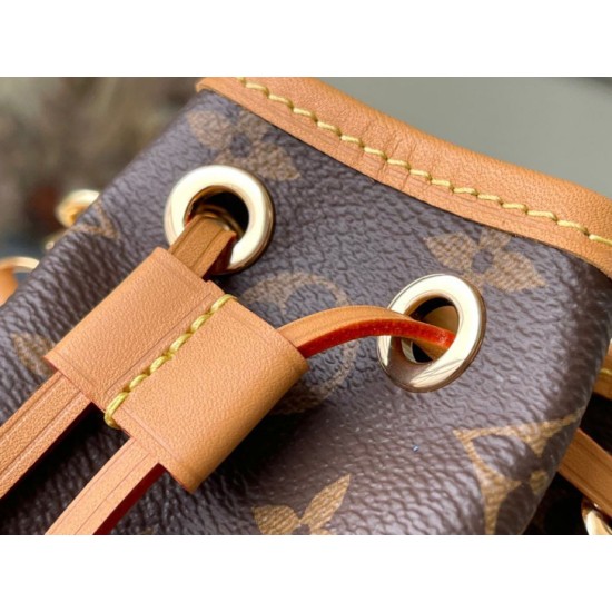 Replica Louis Vuitton Nano Noe Bag Monogram M81266 Fake Louis Vuitton Nano Noe Bag Monogram M81266 Replica