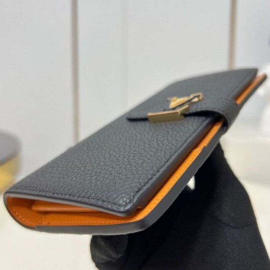 Replica Louis Vuitton LV Vertical Wallet Taurillon M81330 Replica Louis Vuitton LV Vertical Wallet Taurillon M81330