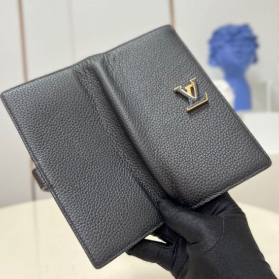 Replica Louis Vuitton LV Vertical Wallet Taurillon M81330 Replica Louis Vuitton LV Vertical Wallet Taurillon M81330