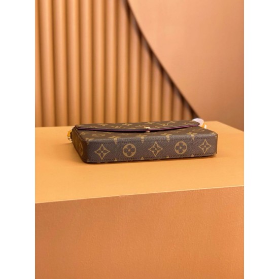 Replica Louis Vuitton Felicie Pochette Monogram M81896 Replica Louis Vuitton Felicie Pochette Monogram M81896