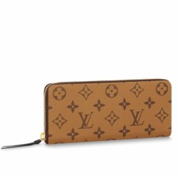 Fake Louis Vuitton Clemence Wallet Monogram Reverse M82336 Replica
