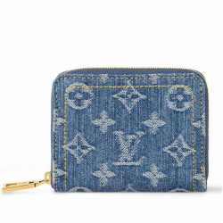 Replica Louis Vuitton Zippy Coin Purse Monogram Denim M82957