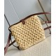 Fake Louis Vuitton Noe Purse Bag Natural Raffia M83521 Replica Replica Louis Vuitton Noe Purse Bag Natural Raffia M83521