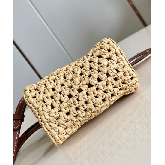 Replica Louis Vuitton Nano Speedy Bag Natural Raffia M83525 Fake Louis Vuitton Nano Speedy Bag Natural Raffia M83525 Replica
