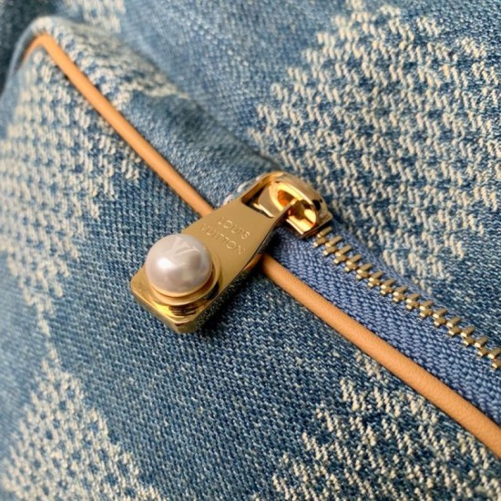 Replica Louis Vuitton Montsouris Backpack Damier Denim 3D N40708 Fake Louis Vuitton Montsouris Backpack Damier Denim 3D N40708 Replica