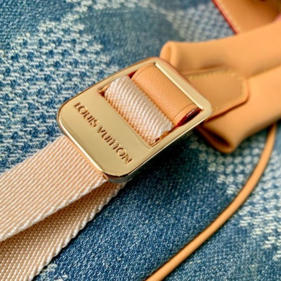 Replica Louis Vuitton Montsouris Backpack Damier Denim 3D N40708 Fake Louis Vuitton Montsouris Backpack Damier Denim 3D N40708 Replica