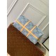 Replica Louis Vuitton Keepall Bandouliere 50 Bag Damier Denim 3D N40739 Fake Louis Vuitton Keepall Bandouliere 50 Bag Damier Denim 3D N40739 Replica