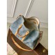 Replica Louis Vuitton Keepall Bandouliere 50 Bag Damier Denim 3D N40739 Fake Louis Vuitton Keepall Bandouliere 50 Bag Damier Denim 3D N40739 Replica