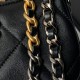 Replica Chanel 19 Clutch With Chain Black AP3763