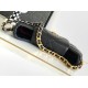 Replica Chanel 19 Lambskin Hobo Bag Black AS4638