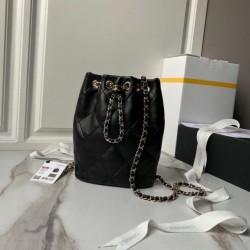 Fake Chanel Backpack Black AS4810 Replica