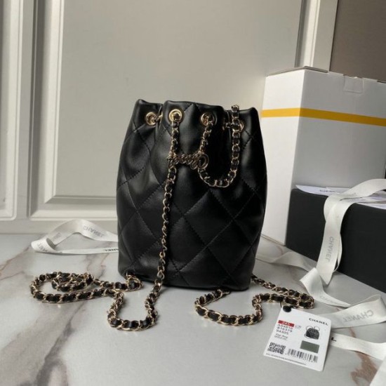 Fake Chanel Backpack Black AS4810 Replica