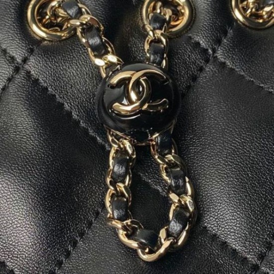 Fake Chanel Backpack Black AS4810 Replica