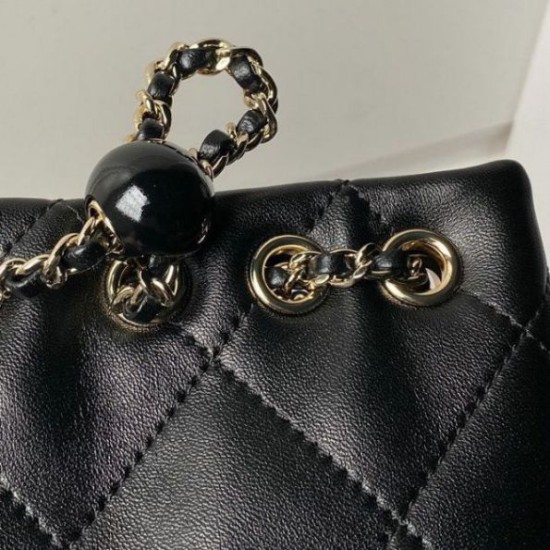 Fake Chanel Backpack Black AS4810 Replica