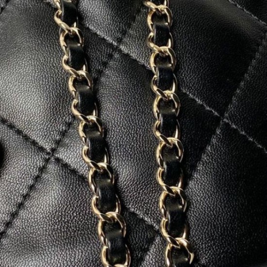 Fake Chanel Backpack Black AS4810 Replica