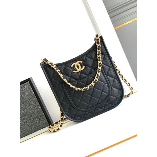 Replica Chanel Calfskin Hobo Handbag AS4532
