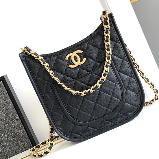 Replica Chanel Calfskin Hobo Handbag AS4532