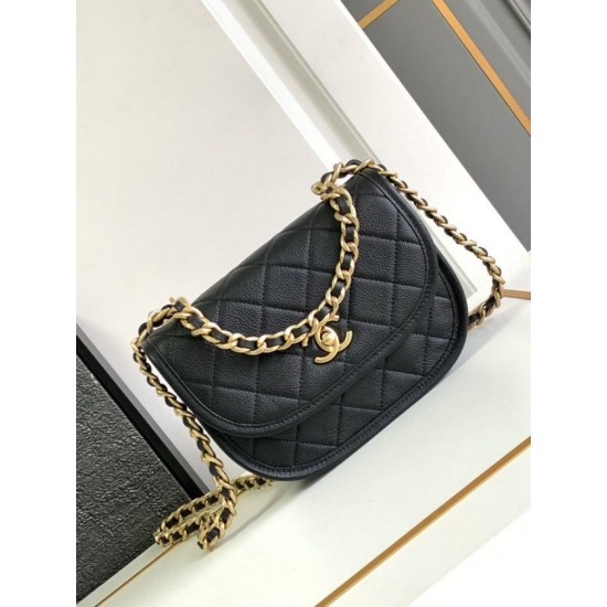 Fake Chanel Calfskin Messenger Bag AS4845 Replica