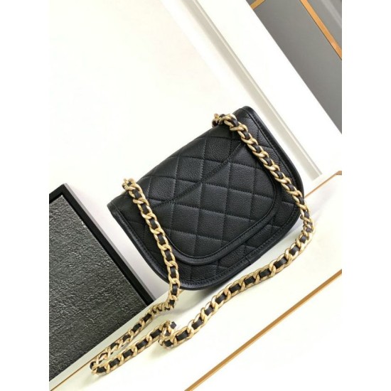 Fake Chanel Calfskin Messenger Bag AS4845 Replica