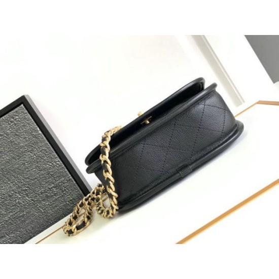 Fake Chanel Calfskin Messenger Bag AS4845 Replica