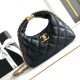 Replica Chanel Chain Hobo Bag Black AS4966