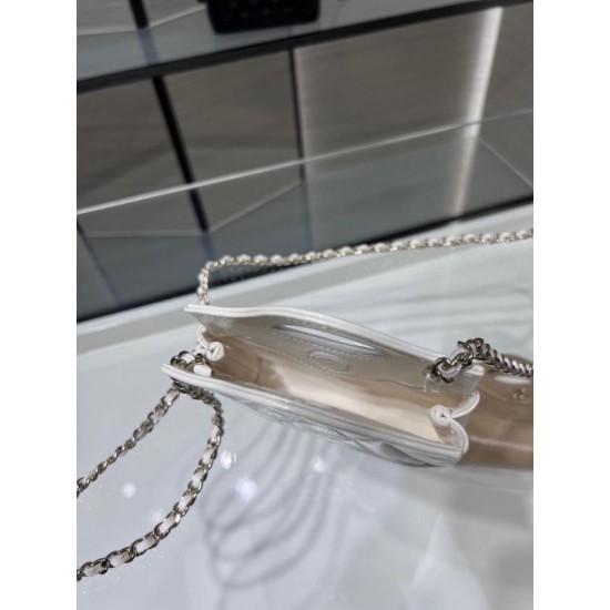 Replica Chanel Clutch With Chain AP3875 White
