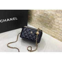 Replica Chanel Clutch with Chain Black AP2303