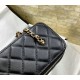 Replica Chanel Clutch with Chain Black AP2303