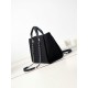 Replica Chanel Deauville Small Shopping Tote Bag AS3257 Black