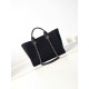 Replica Chanel Deauville Small Shopping Tote Bag AS3257 Black