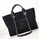 Replica Chanel Deauville Small Shopping Tote Bag AS3257 Black