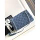 Replica Chanel Denim Flap Bag AS2240