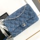 Replica Chanel Denim Flap Bag AS2240
