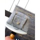 Fake Chanel Denim Maxi Bowling Bag AS4812 Replica
