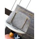 Fake Chanel Denim Maxi Bowling Bag AS4812 Replica