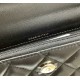 Replica Chanel Flap Phone Holder with Chain Black AP3575