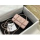 Fake Chanel Flap Phone Holder with Chain Pink AP3575 Replica