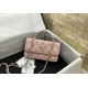 Fake Chanel Flap Phone Holder with Chain Pink AP3575 Replica