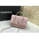 Replica Chanel Flap shoulder with Handle Pink AP3574