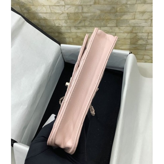 Replica Chanel Flap shoulder with Handle Pink AP3574
