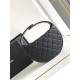 Replica Chanel Grained Calfskin Pouch Black AP3943