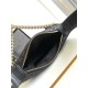 Replica Chanel Grained Calfskin Pouch Black AP3943