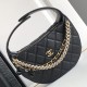 Replica Chanel Grained Calfskin Pouch Black AP3943